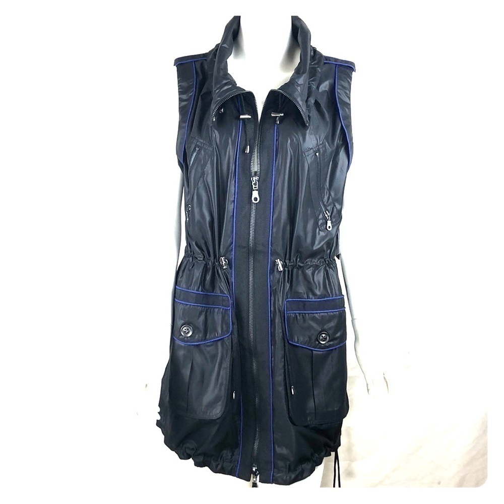 Bnwt-g.e.t Water Resistant Coat/Jacket Edgy/ Sleek